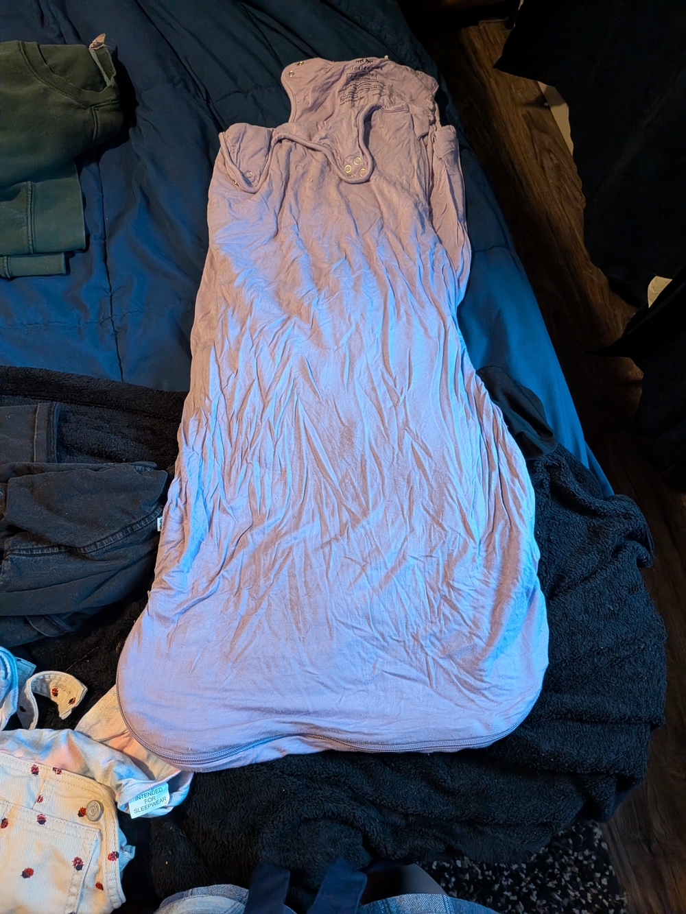Little Sleepies Lavender Sleeveless Baby Sleep Sack